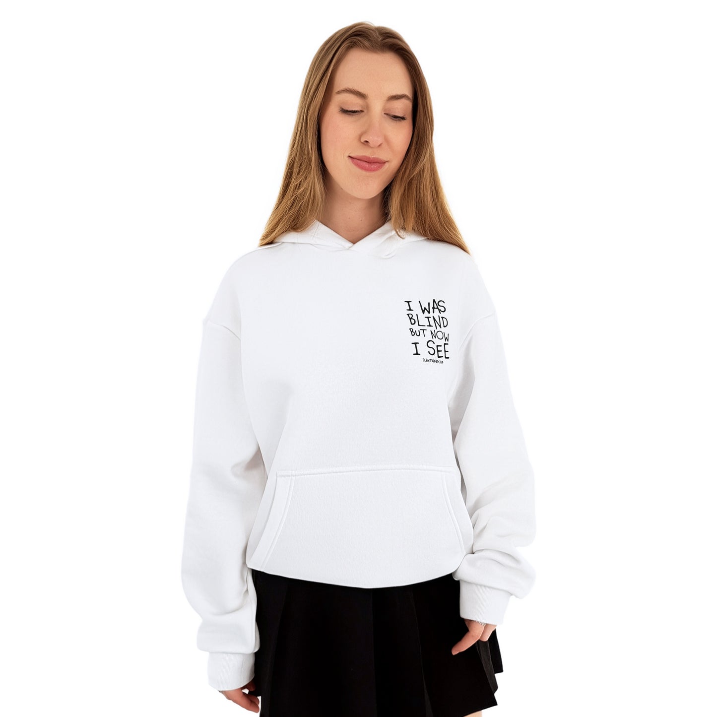 Oversize Hoodie Without Drawstring I was Blind 3