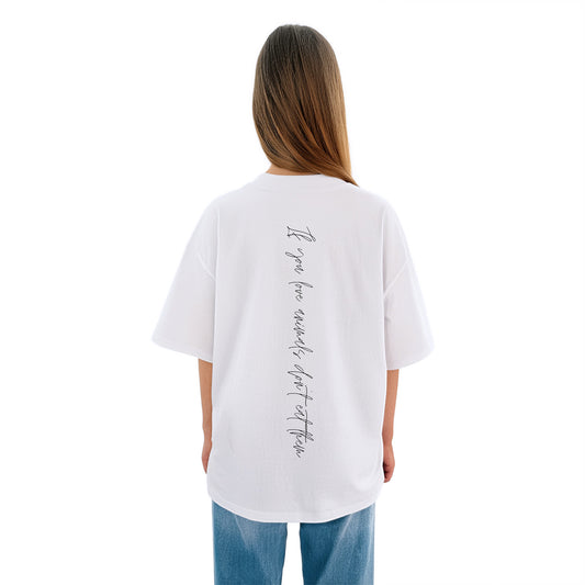 If you love animals... - Oversized T-Shirt
