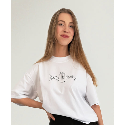 Dairy is Scary - Oversized T-Shirt