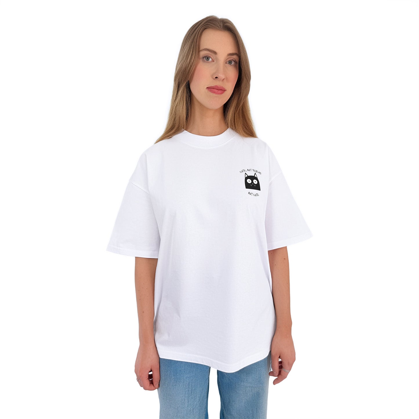 Cute, But Psycho. But Cute. - Oversized T-Shirt