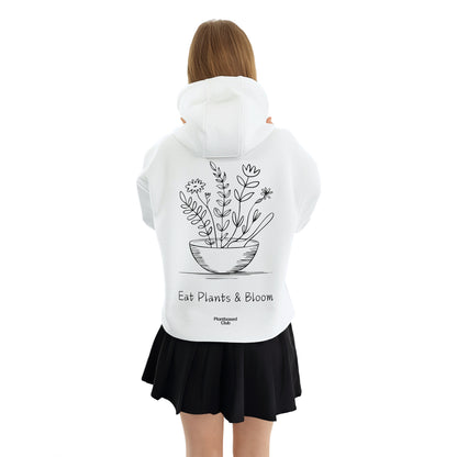 Eat Plants & Bloom - Oversized Hoodie