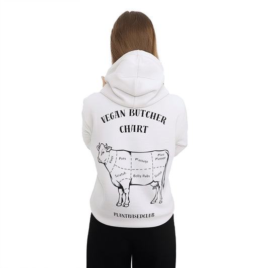Vegan Butcher Chart - Hoodie