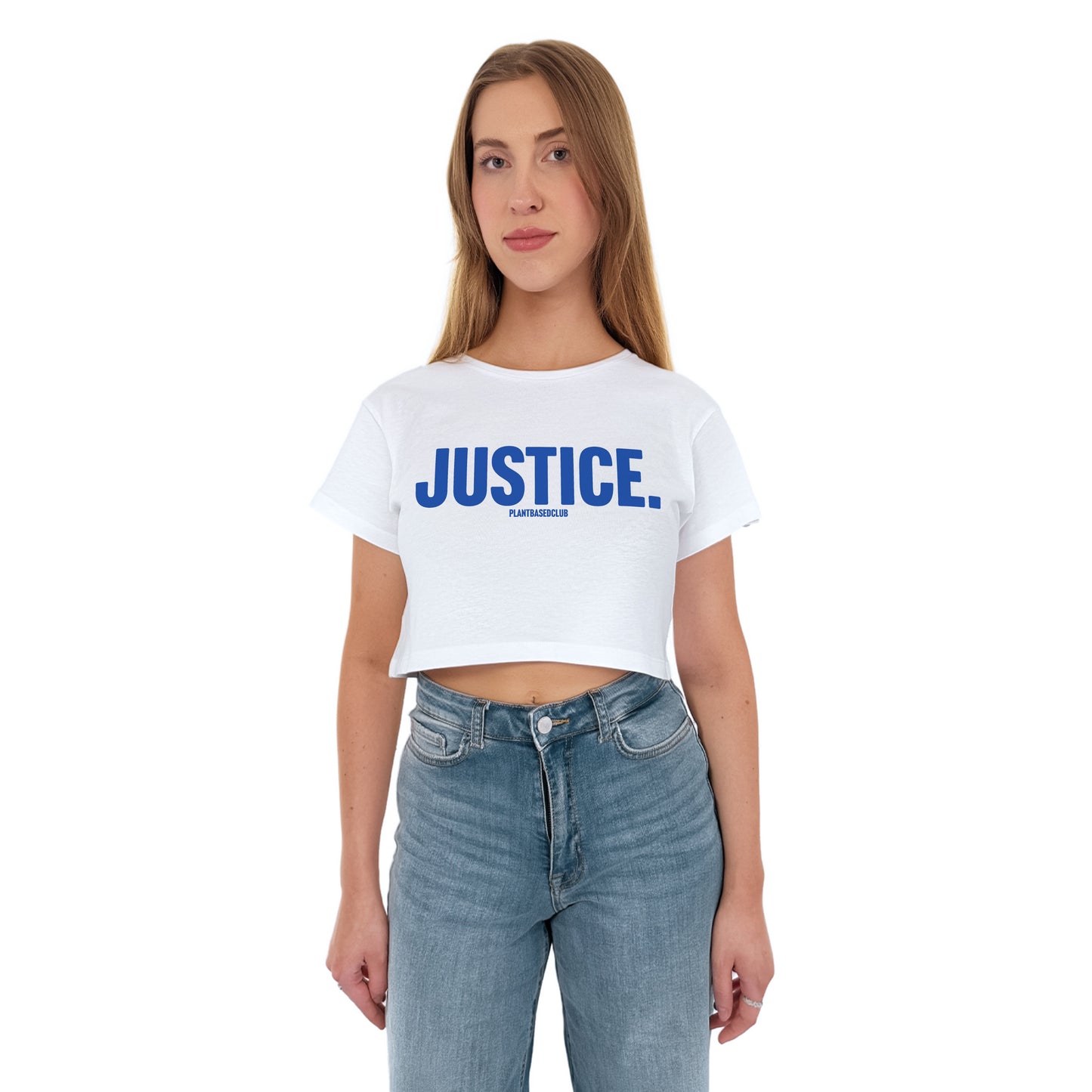 Women's oversized crop top Justice 3