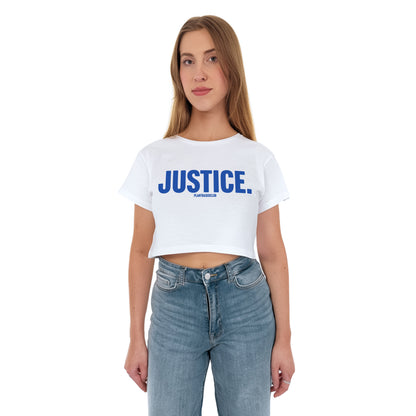 Women's oversized crop top Justice 3