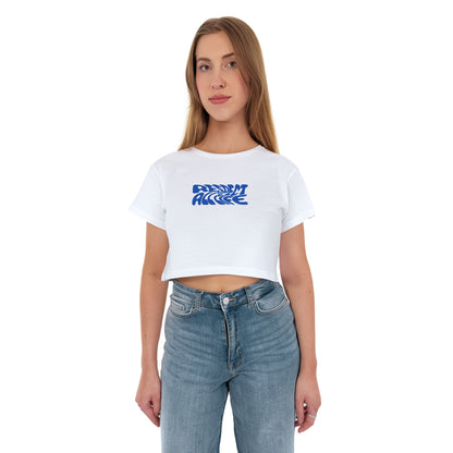 Respect all life - Oversized crop top