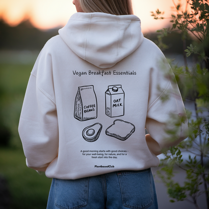 Vegan Breakfast Essentials - Oversized Hoodie (Unisex)